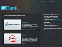 Tablet Screenshot of danilat.com